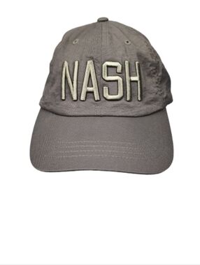 NASH Embroidered Baseball Cap in Taupe/Olive